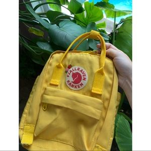 hand embroidered kanken inspired mini backpack
